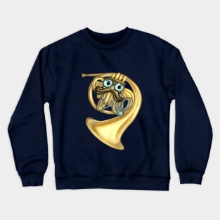 French horn Crewneck Sweatshirt